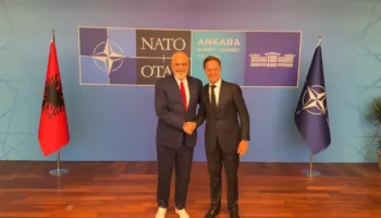Dita e dytë e Samitit të NATO-s, Rama mbërrin në Ankara, takohet me Rutte