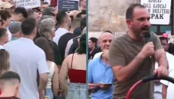 ‘Do e kisha spastruar etnikisht Kosovën’, qytetari thirrje Ramës nga protesta: Shpalle ‘non grata’ ministren serbe!