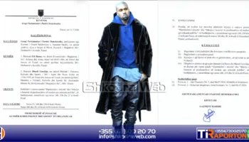 DOKUMENTI – PD kallëzon në SPAK Ramën dhe Gonxhen për financimin 4.2 milion euro të eventit të Kanye West