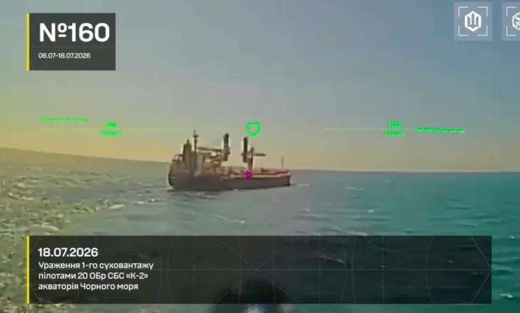 Dronët ukrainas godasin 13 nënstacione elektrike dhe anije të flotës në hije të Rusisë