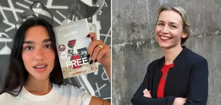 Dua Lipa publikon episodin e podcastit me Lea Ypin dhe zgjedh “Free” si librin e muajit korrik