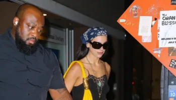 Dua Lipa sfidon vapën e Nju Jorkut me çizme në mes të verës