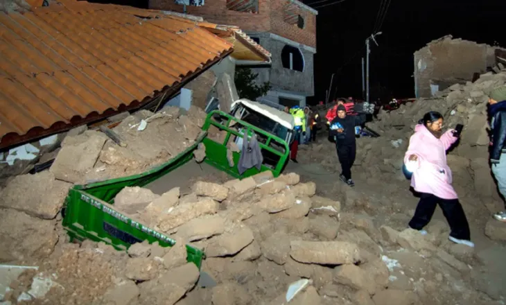 Dy tërmete godasin Perunë, 6 viktima dhe dhjetëra të plagosur