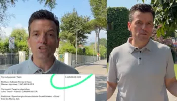 ‘E bleva 2.9 mln euro dhe e shita 15’, Shehaj sfidon politikanët nga vila në Itali: Dilni dhe bëni transparencë