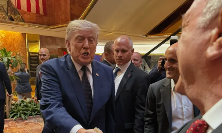 E gjithë vëmendja për finalen e madhe të Botërorit, Armand Duka takon Donald Trump në “Trump Tower”
