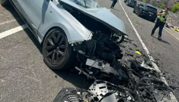 E rëndë në Rrugën e Kombit, makina nga Kosova përplaset me kamionin, 4 të plagosur