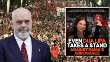 “Edhe Dua Lipa po thotë atë që shqiptarët përsërisin në rrugë”/ Partia Demokratike Europiane godet sërish Ramën