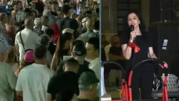 “Eja përballu me ne këtu”/ Mesazhi nga protesta për Ramën: Këtij populli i ka shkuar thika në eshtra