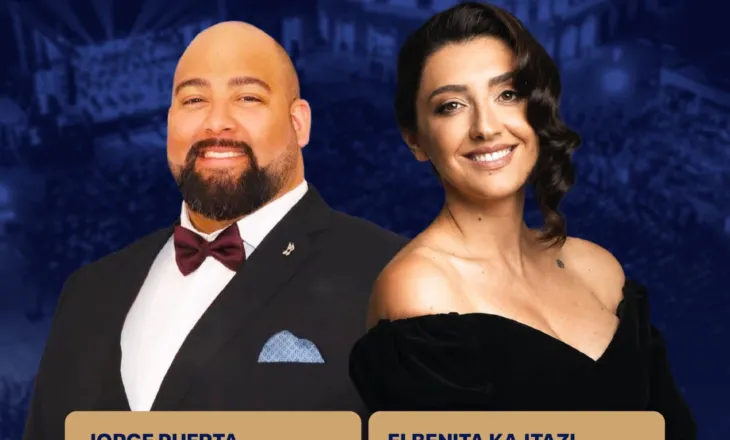 Elbenita Kajtazi dhe Jorge Puerta sjellin “Opera Night” në skenën e Rame Lahaj International Opera Festival