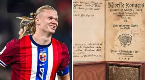 Erling Haaland blen librin më të shtrenjtë norvegjez në histori dhe ia dhuron bibliotekës së qytetit të tij