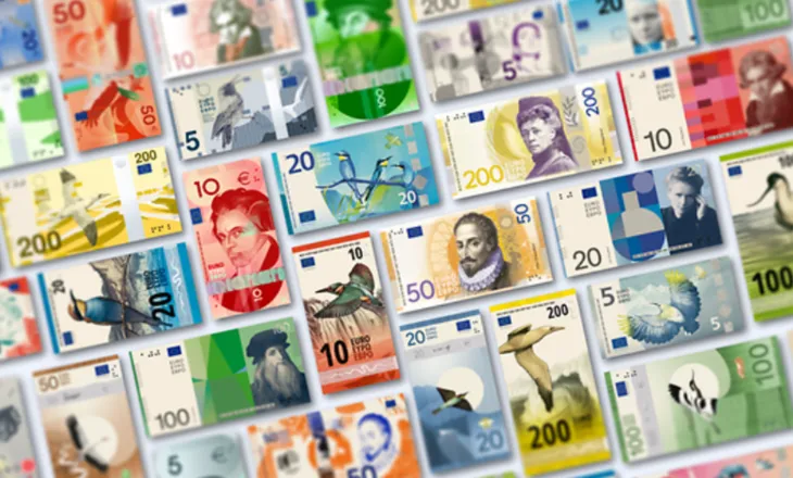 Euro me “look” të ri! BQE zbulon dizenjot e reja të kartmonedhave: Nga Leonardo da Vinçi, Maria Callas te zogjtë…