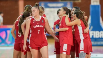 Europiani U-18 për vajza, Shqipëria renditet në vendin e pestë në turneun e zhvilluar në Pejë