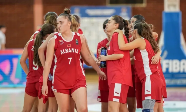 Europiani U-18 për vajza, Shqipëria renditet në vendin e pestë në turneun e zhvilluar në Pejë