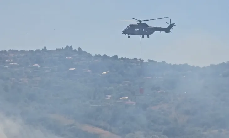 Fier/ Zjarri në Drizë dhe Peshtan vihet nën kontroll pas 9 orësh operacion, 7 familje të evakuuara