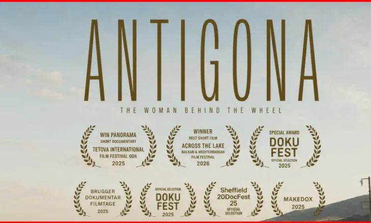 Filmi “Antigona” i Ibër Dearit fiton çmimin për filmin më të mirë të shkurtër