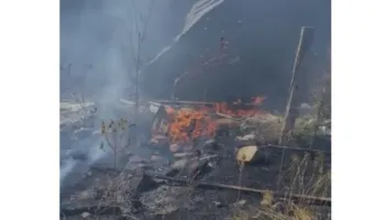 Flakët pushtojnë një sipërfaqe me bar e shkurre në Lazarat, ndërhyrja e shpejtë shpëton banesat e banorëve