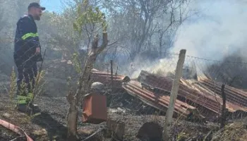 Flakët u afrohen shtëpive në Mallakastër, zjarrfikësit neutralizojnë vatrën e zjarrit