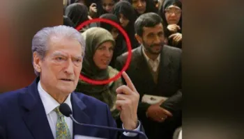 Fotoja e Ikballe Hudutit me ish-presidentin e Iranit/ Berisha: Kanë tmerr Ikbalen këta?