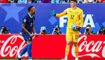 Franca në çerekfinale, një gol i Mbapesë i dërgon në duelin me Marokun