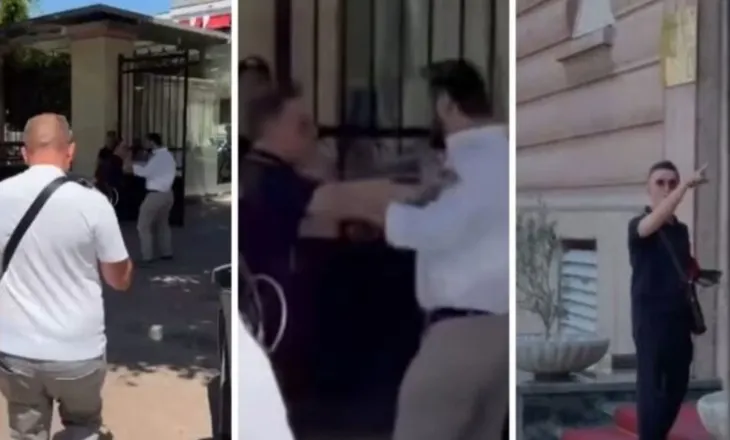 “Fundërrinë…”/ Erion Braçen e lëshojnë nervat dhe shtyn me duar gazetarin