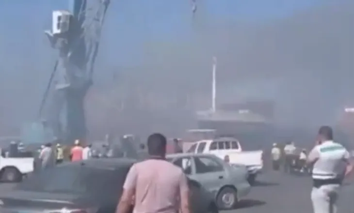 Goditet me dron tankeri amerikan me gaz LNG pranë Egjiptit (VIDEO)