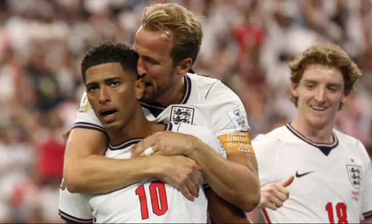 Gordon në stol, Rashford nga minuta e parë. Angli/-D.R Kongo, formacionet zyrtare
