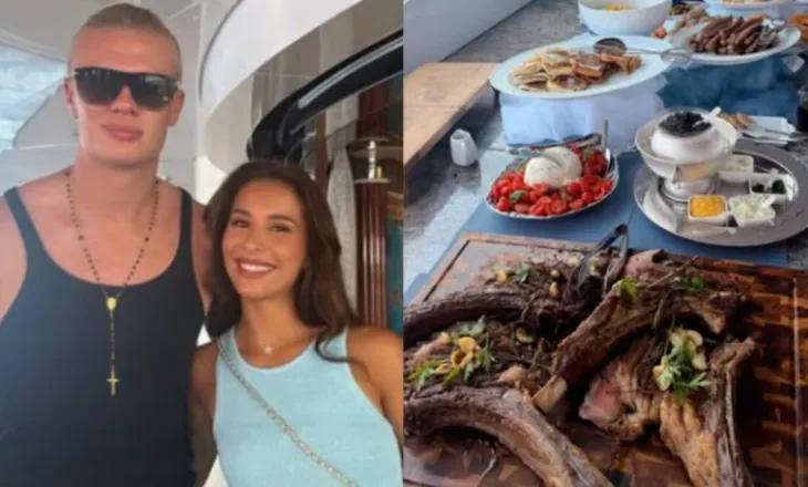 Haaland feston ditëlindjen me një “mal” me biftekë; arsyeja lidhet me dietën e tij si sportist