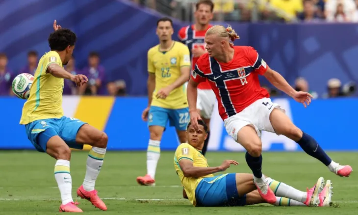 Haland nxjerr Brazilin nga Kupa e Botës 2026