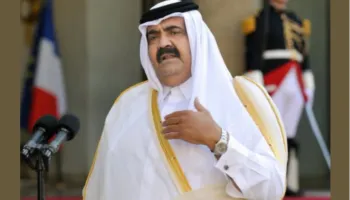 Homazh për ish-Emirin e Katarit Sheikh Hamad bin Khalifa Al Thani, mik i Shqipërisë
