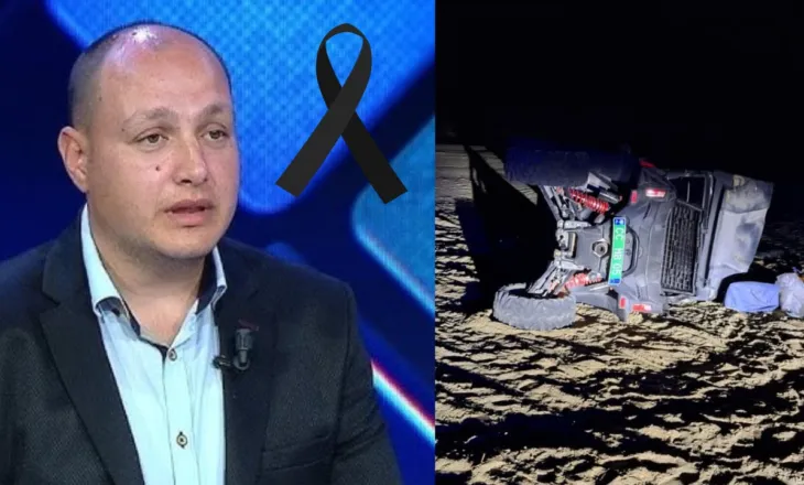 Humb jetën në një aksident tragjik gazetari Enrik Mehmeti