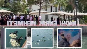 Humbi jetën në aksidentin tragjik, homazhe në Vlorë për gazetarin Enrik Mehmeti