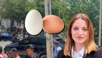 Ish-deputetja e PS: Nuk është dhunë nëse të bëhet pak pis kostumi. Do të isha shumë e nderuar nëse do të më gjuanin me vezë