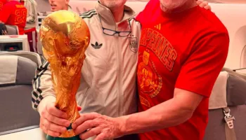 Ish-kreu i FSHF-së jep kontribut në sukseset e futbollit spanjoll, kthehet me Kupë Bote