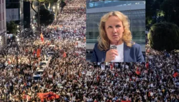 Ish-ministrja gjermane e Mjedisit mesazh protestuesve në Shqipëri: Shumë mirë që protestoni! Solidaritet me…