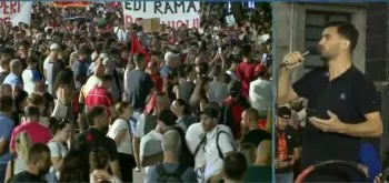 “Jeni turpi i Shqipërisë”/ Protestuesi-Ramës: Balluku e akuzuar për korrupsion, hetoni patronazhistët