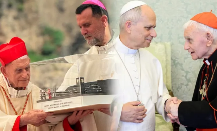 Kardinal Ernest Simoni Troshani meshoi sot në ish- burgun e Spaçit, Papa Leoni i dërgon letër personale