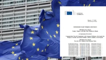 KE publikon raportin për Sundimin e Ligjit 2026 në Shqipëri: Korrupsioni mbetet test! Zyrtarët publikë presion drejtësisë