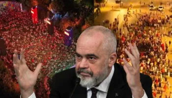 “Kjo është Tirona jonë …”, Rama ironizon protestën me pamje nga qendra