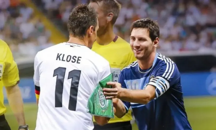 Klose tregon bisedën me Messin pasi i theu rekordin dhe premtimin e argjentinasit