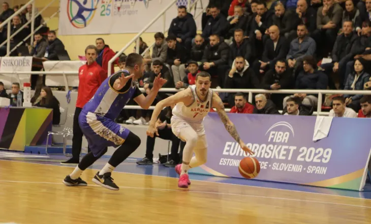 Kombëtarja drejt Kosovës për ndeshjen e fundit të fazës para-eliminatore të Eurobasket