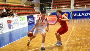 Kombëtarja U-18 për djem renditet e treta në Europianin e vendeve të vogla zhvilluar në Shkodër