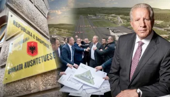 Konflikti Pacolli-Ademi për Aeroportin e Vlorës përshkallëzohet, çështja përfundon në Kushtetuese, nga përplasja…
