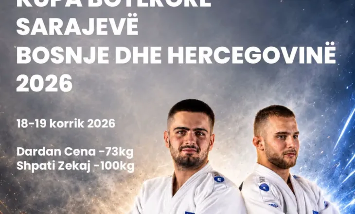 Kosova me dy xhudistë në Kupën Botërore të Sarajevës