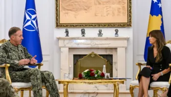 Kosova në tryezën e NATO-s, Haxhiu dhe Wikoff diskutojnë sigurinë: Anëtarësimi mbetet synim strategjik
