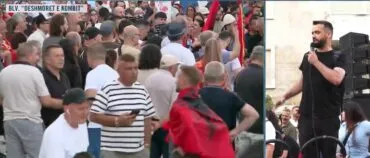 “Kryeministri na paska dhënë 4 mln euro nga fondi rezervë i shtetit për një këngëtar”/Protestuesi: Njerëzit vdesin…