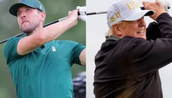 Kur Harry Kane sfidoi Donald Trump në…golf