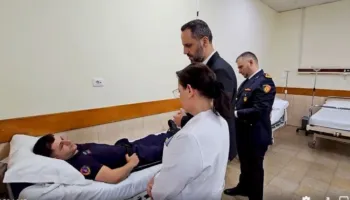 Lamallari e Hita vizitojnë policët e plagosur: Akt kriminal, vandalët janë identifikuar!