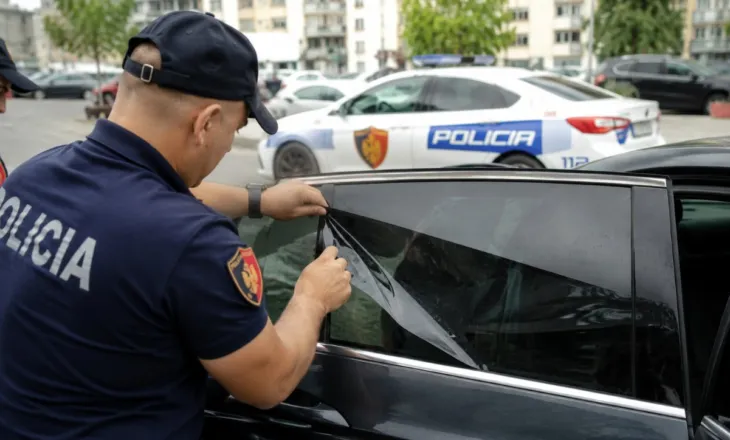 Lamallari: Policia do fillojë aksionin, xhamat e errësuar pa leje do të hiqen