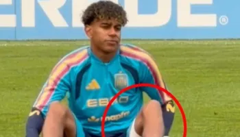 Lamine Yamal frikëson Spanjën tre ditë para finales së madhe (video)