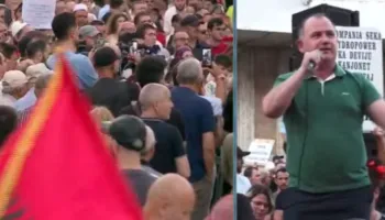 “Largohu o Lukashenko shqiptar! Bindju zërit tonë”/ Protestuesi: Dorëheqje e Ramës dhe qeveri teknike! Diaspora…